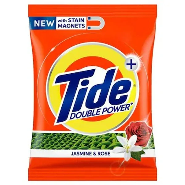 Tide Double Power Detergent Powder - 1kg   (FREE Tide Soap Rs10)