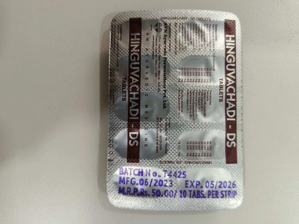 AVN Ayurveda  Tablet Hinguvachadi DS