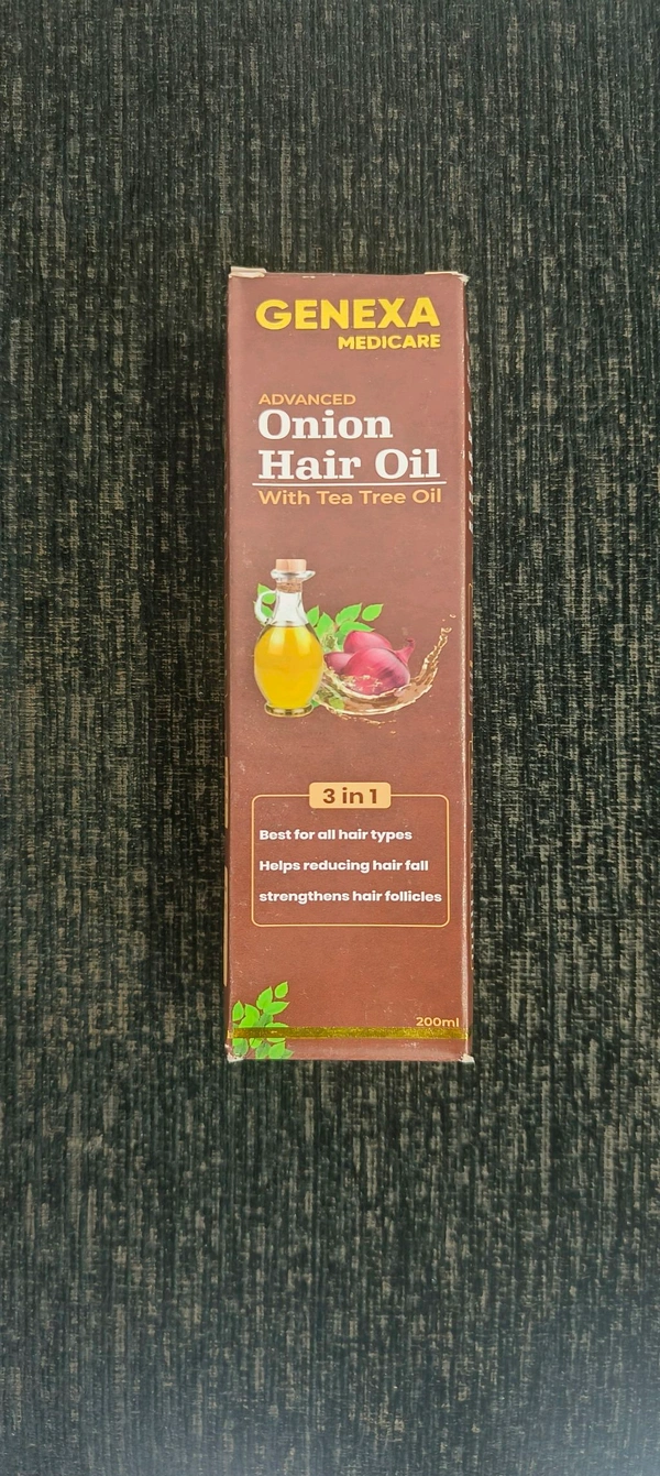 Onion Hair oil  - Brown, 100 Ml