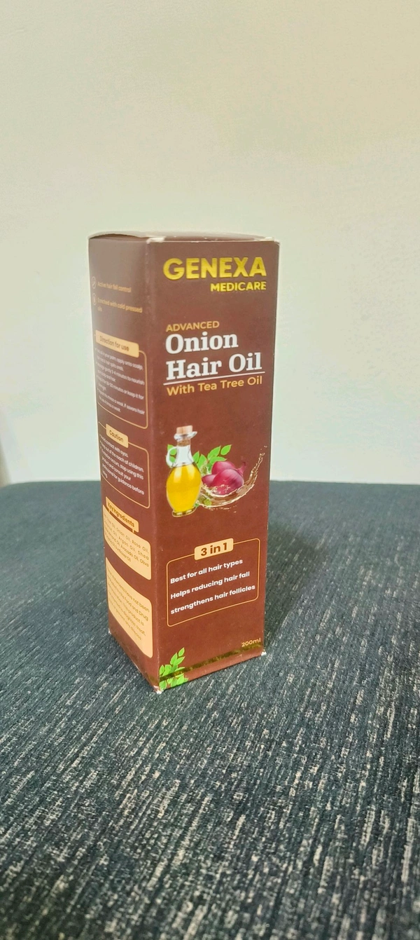 Onion Hair oil  - Brown, 100 Ml