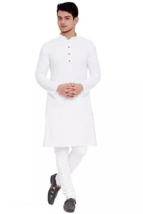 Traditional Man White Kurta MO