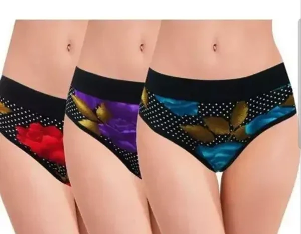 3 pace pack women black print Mo