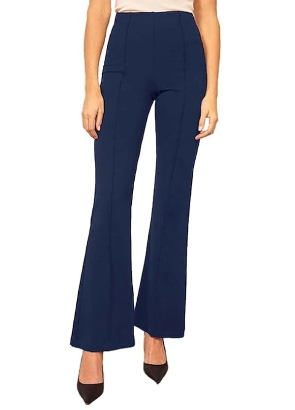 AUSK Womens Trousers || Trousers for Womens || Womens Pant Color-Navy Blue An