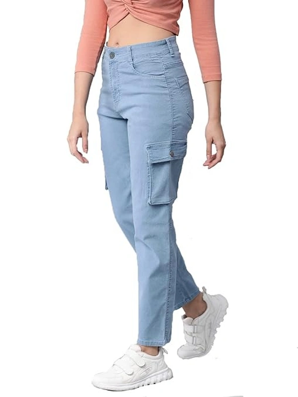 ADBUCKS Womens High-Rise Stretchable Clean Look Joggers An