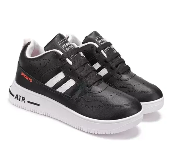 Shoefly Mens Sneakers, Casual Shoes ,Sports and comfortable shoes (Pack Of 1 ,Black) Mo