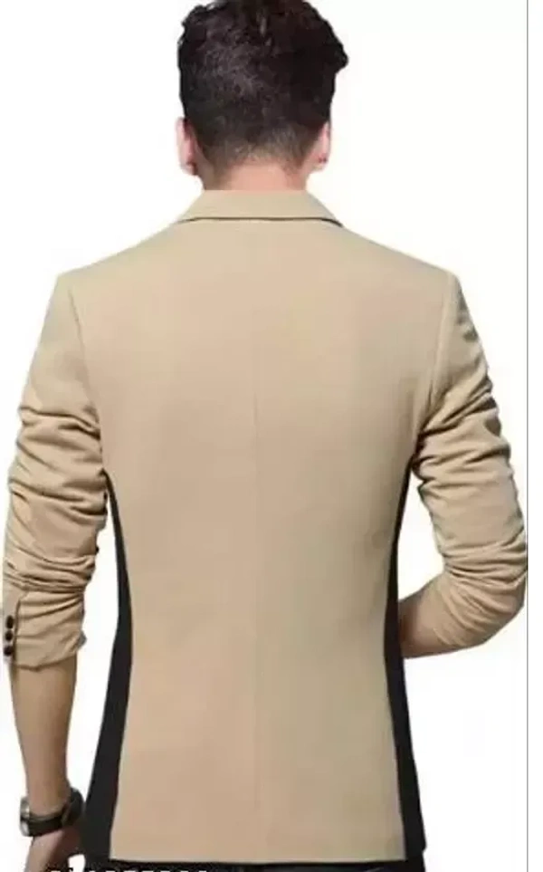 Men Solid Single Breasted Casual, Festive & Wedding Blazer MO - M