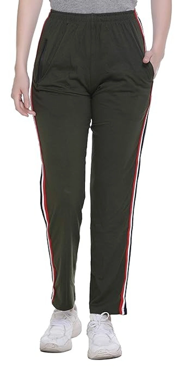 SHAUN Women Regular Fit Track Pants An