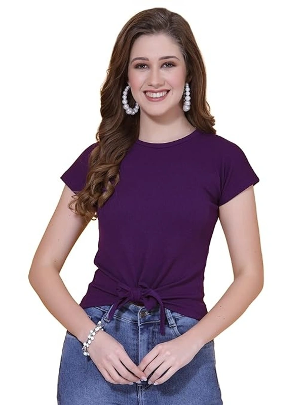 OOMPH! Tops for Women Stylish Latest, Green - mt589 An