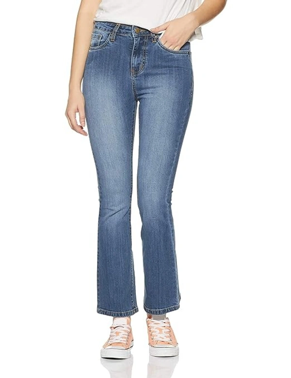 AKA CHIC Mid Rise Boot Cut Jeans An
