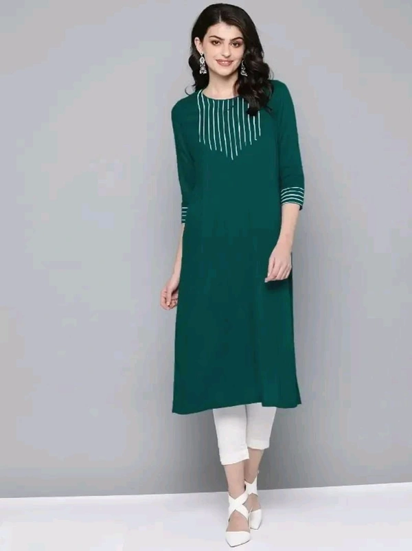 Fancy Rayon Kurti for Women Good 0.3