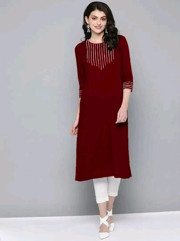 Fancy Rayon Kurti for Women Good 0.4