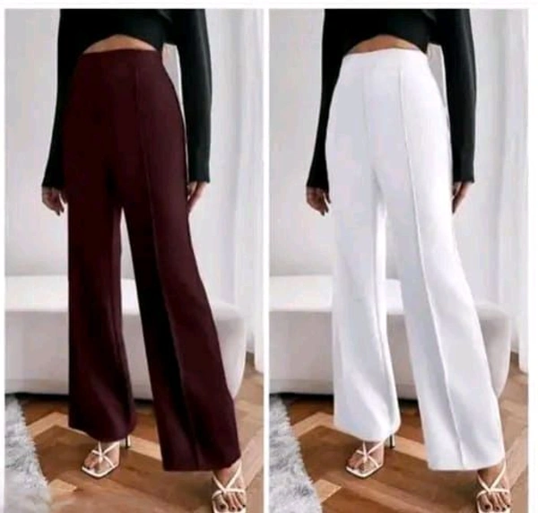 Pretty Retro Women Women Trousers Modran 0.9