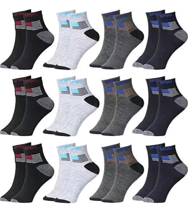 Men Ankle Length, Mid-Calf/Crew SP