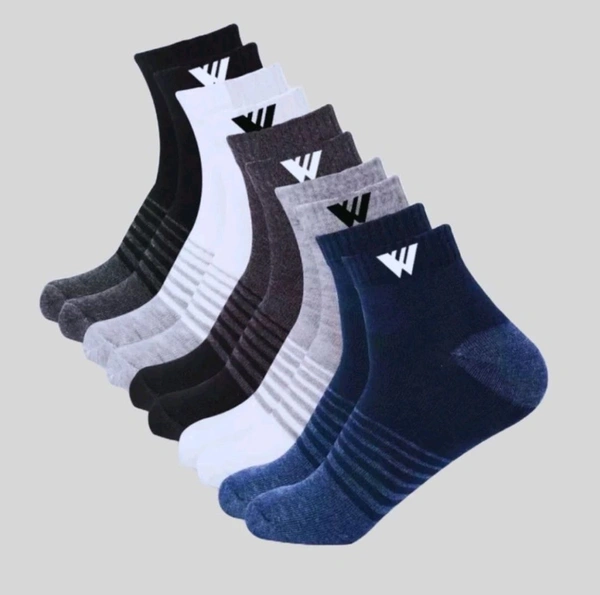 Men Ankle Length Cotton Socks, SP 