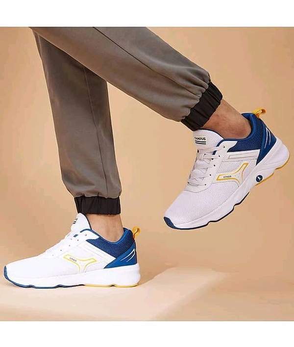 Campus HURRICANE White Men's Sports Running Shoes