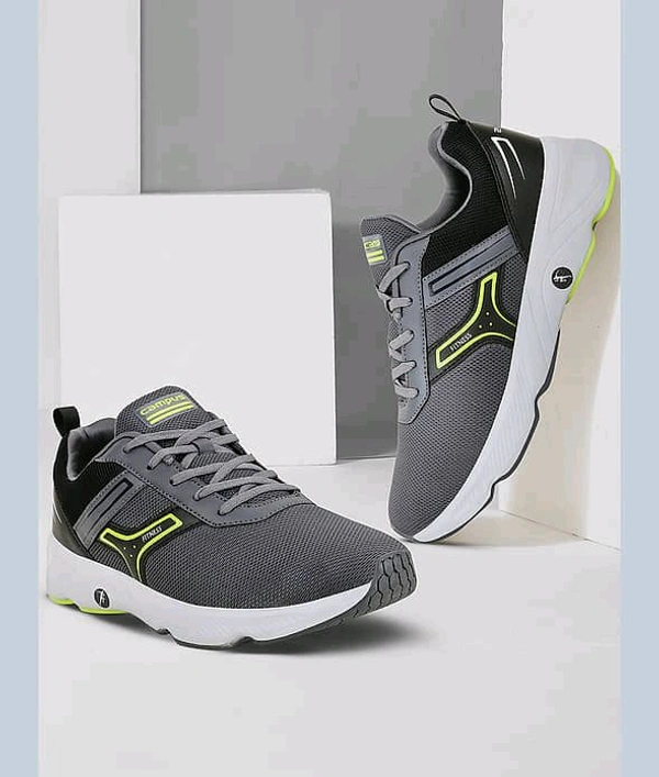 Campus SD HURRICANE Gray Men's Sports Running Shoes