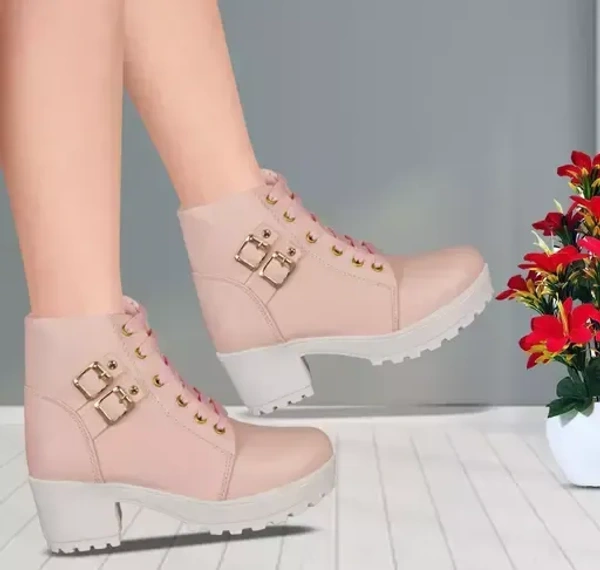 Synthetic Leather Boot Mo