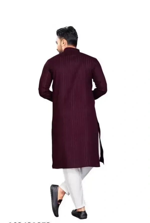 Men Line Only Kurta MO - S