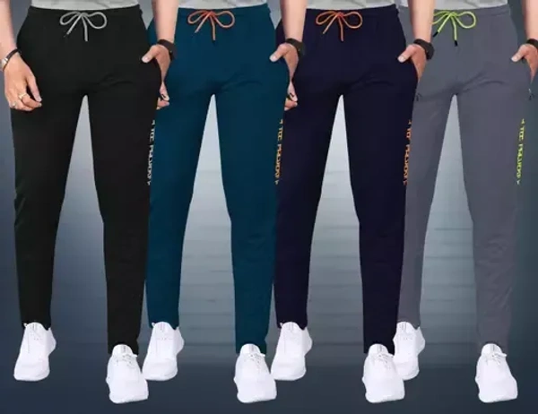 Stylish Men Track Pant Pack OF -4 Mo