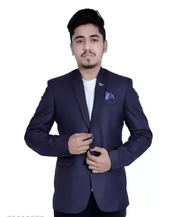 GREEN MOUNT Men's Sensational Formal Collar Blazer Mo