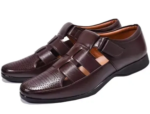 Syntethic Leather Sandals Mo