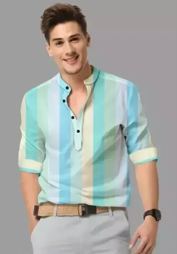 Men's partywear shirts menswear shirt for men fashion made by cotton blended fabric fully stitched shirt on-line shirt ready made shirt for men meesho with stylish full sleeve design shirt for men Designer Full sleeve Shirt's For Men MO