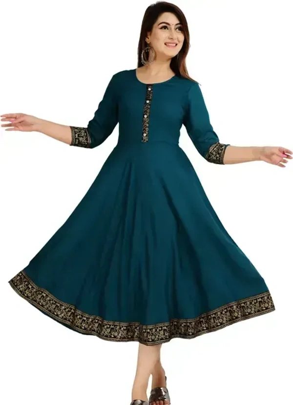 Women Printed, Solid Kurta