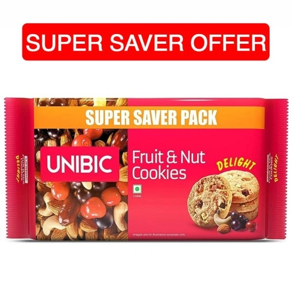 Unibic Fruit & Nut Cookies 450gm