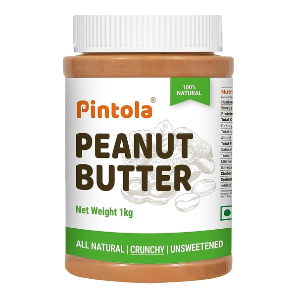Pintola Natural Peanut Butter (Unsweetened)