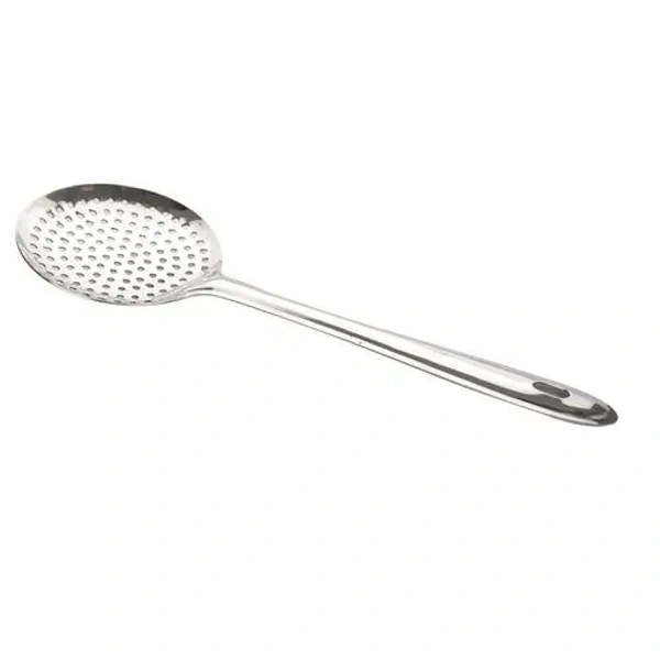 Steel Karchi With Holes 30cm (Medium)