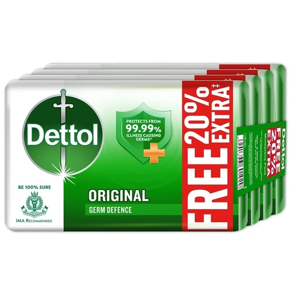 Dettol Original Soap 4x60g