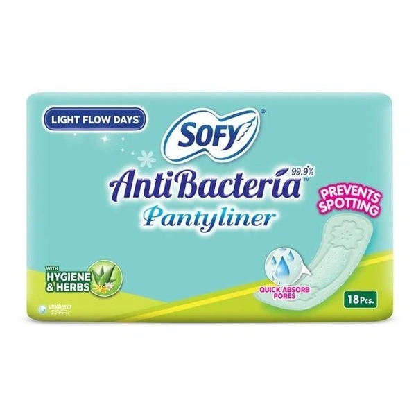 Sofy Panty Liner Anti Bacteria 10 Pads