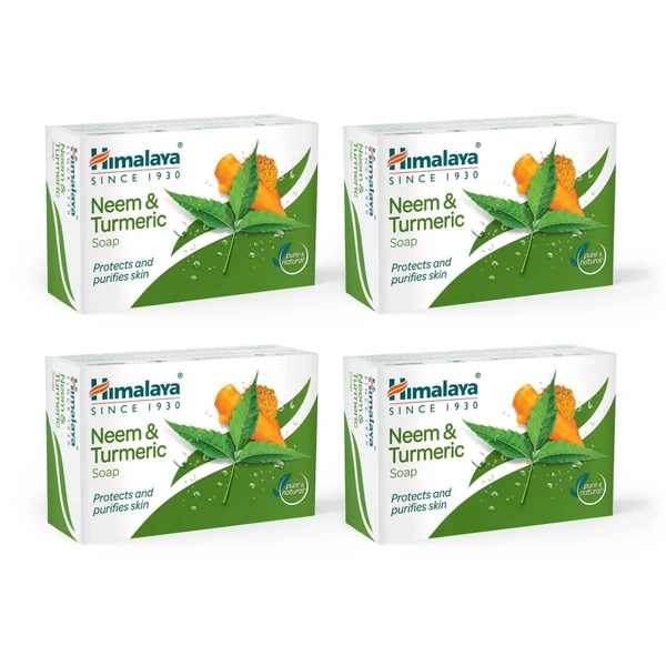 Himalaya Neem Turmeric Soap 4x75g