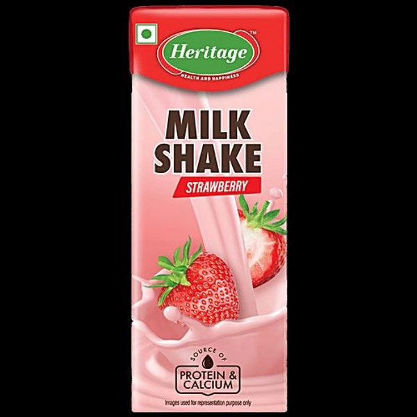Heritage Strawberry Milk Shake 180ml