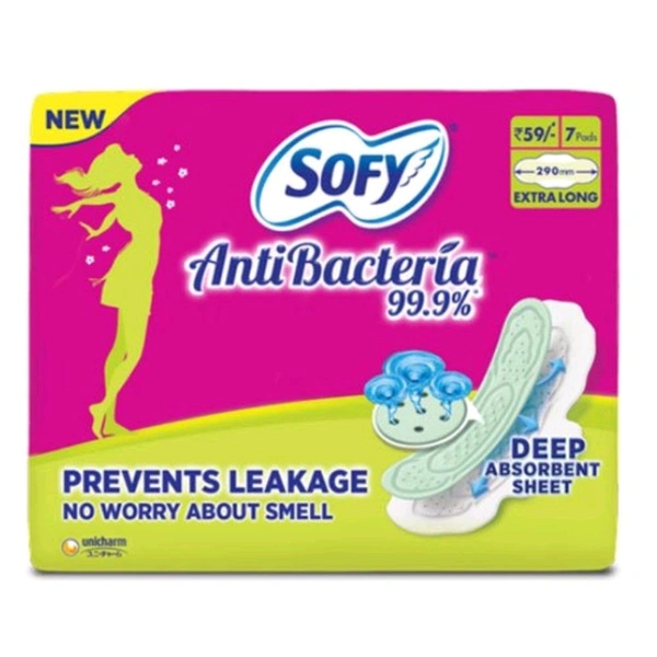 Sofy Anti Bacteria XL 7 Pads (290mm)