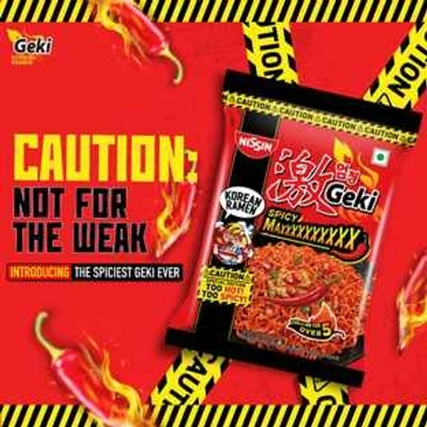 Geki Spicy Maxxxx Korean Noodles 80g
