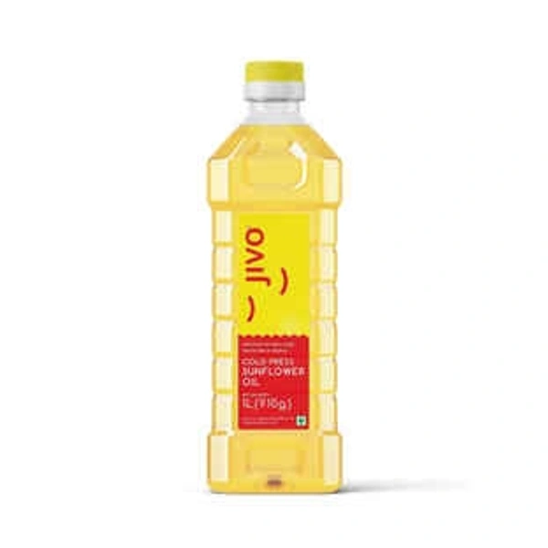 Jivo Cold Pressed Sunflower Oil 1lt