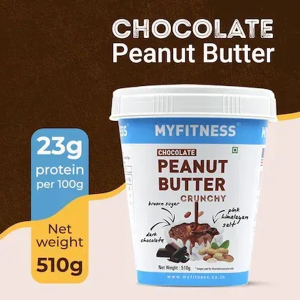 My Fitness Choco Crunchy Peanut Butter 510g