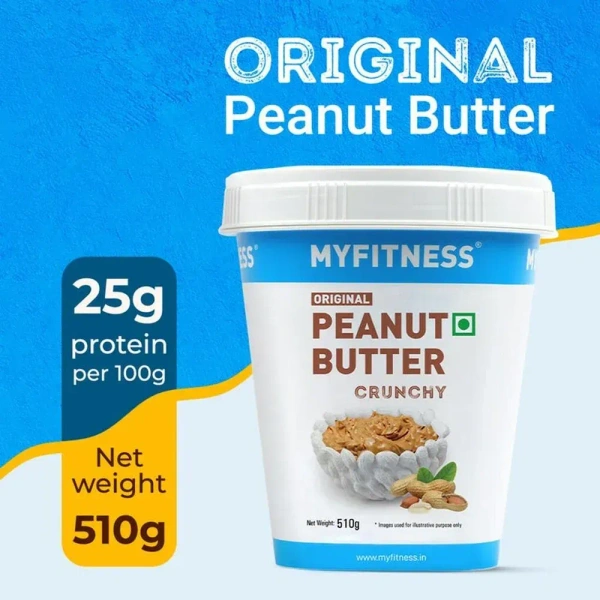 My Fitness Original Crunchy Peanut Butter 510g