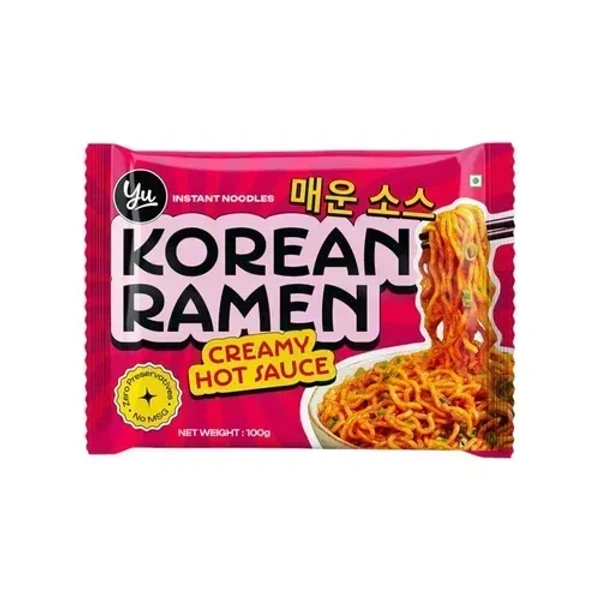 Yu Creamy Hot Sauce Korean Ramen 100g
