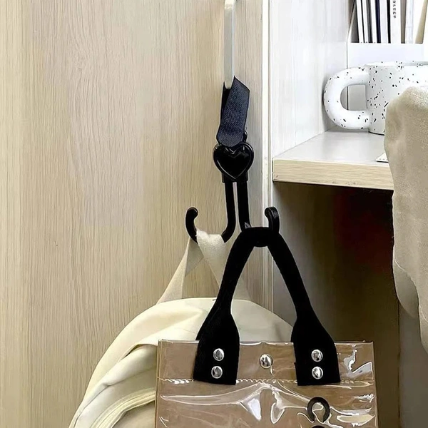 360° Rotating Multi-Purpose Baby Carriage Hook – For Strollers, Cars & More 