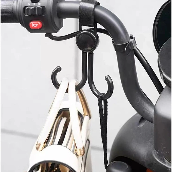 360° Rotating Multi-Purpose Baby Carriage Hook – For Strollers, Cars & More 