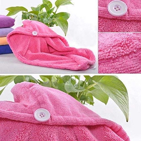 Embroidery Hair Wrap Towel
