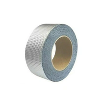 SELF-ADHESIVE INSULATION RESISTANT HIGH TEMPERATURE HEAT REFLECTIVE ALUMINIUM FOIL DUCT TAPE ROLL (0.8MM)