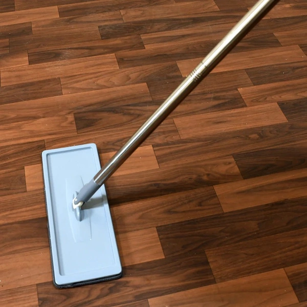 HIGH QUALITY FLAT MOP FLOOR CLEANING MOP WITH EXTRA REFILL 360Â° ROTATING MICROFIBER DUST MOP, HARDWOOD FLOOR MOP, DUST FLAT MOP, FOR HOME/ OFFICE FLOOR CLEANING REUSABLE DUST MOPS