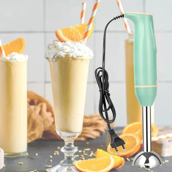 HAND BLENDER MULTI-PURPOSE HAND BLENDER, 400W HANDHELD BLENDER HIGH SPEED BLENDER STAINLESS STEEL HANDHELD STICK BLENDER FOR SMOOTHIES, PUREE BABY FOOD AND SOUPS