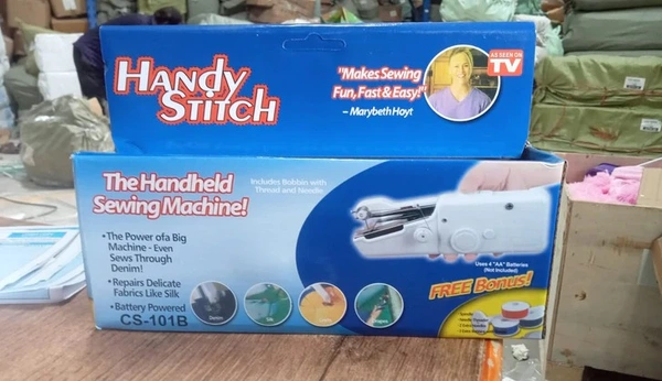 HANDHELD PORTABLE MINI ELECTRIC CORDLESS SEWING MACHINE FOR BEGINNERS