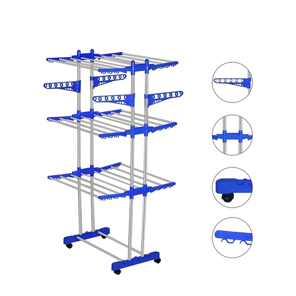 STAINLESS STEEL CLOTH DRYING STAND