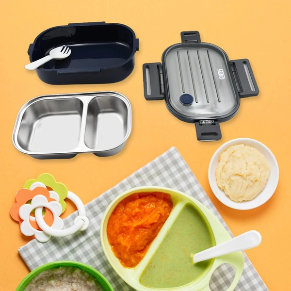 STAINLESS STEEL THERMAL LUNCH BOX (500ML)