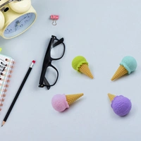 CONE DONUT LOLIPOP ICE CREAM ERASER (1 SET 4 PC)